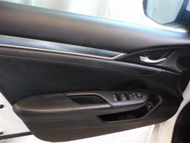 2016 Honda Civic EX-L White Sedan 1.5L Turbo AT #A24914